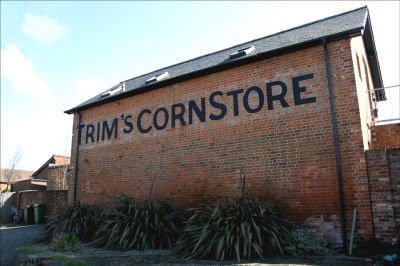 02HS014_2
The old corn store sign freshly repainted - photograph 2006 

By Tony Morris
