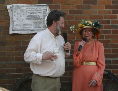 02MG03_077
Peter Baker introduced guest of honour Brenda Palmer who made a short speech before unveiling a plaque commemorating the official opening of the garden. 

By Tony Morris
