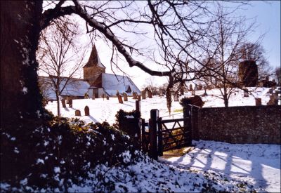 05_1CR003_18
A pretty picture of the north side of the church in January 2004. It shows the church meeting rooms which were added in 1999. 

By Tony Morris
