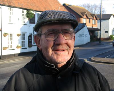 05_2BSCT_011
John Phillimore, December 2008. John's first name is Kenneth but always called John. He went to the infant school in Red Lion Lane. Then to the junior school at what is now the Community Centre and then, at 11, to Whitchurch. He left at 14 and went to work at Portals. He had 4 years in the army during the war serving in Lanark Scotland, Woking, Orkney, Edinburgh, Norway, Isle of Wight and Italy. Other than this, all his working life was at Portals - he has not married yet.

By Tony Morris
