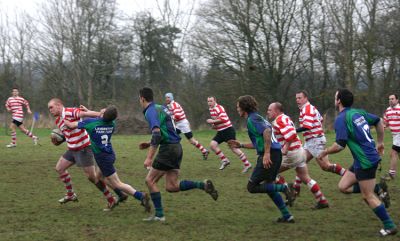 18_1_06_RF07_12_15_06
Approaching half time Overton had a comfortable lead but Kingsclere were fighting back with great determination 

By Tony Morris
