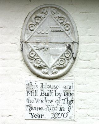 09PO002_2
A plaque on the wall of Bere Mill saying that the mill was built in 1710. Photographed in 2006 

By Tony Morris
