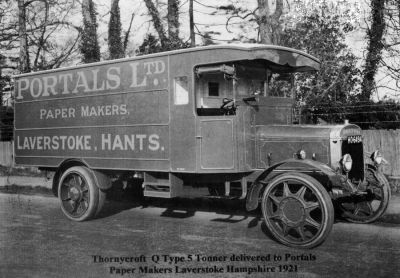 09PO015_05
Vehicle used for delivering paper to customers - notably the Bank of England in London 

From The Thorneycroft Society
