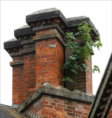 09PO040_14
The chimney on the office block at Laverstoke Mill - 2006 

By Tony Morris
