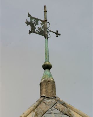 09PO040_15
The weather-vane on the water tower at Laverstoke Mill - 2006 

By Tony Morris
