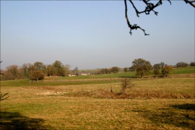 11TO017
There was no flow of water from the lake and the river bed meandering across the fields was dry 

By Tony Morris
