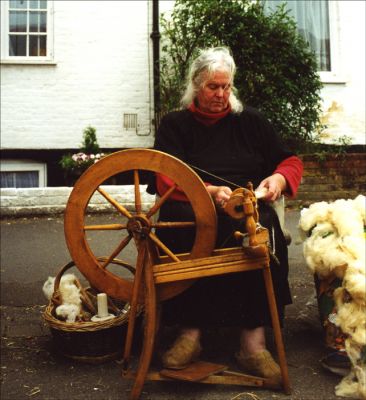 Spinning wool 

By John Thomas
